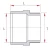 جلبة بسن خارجي UPVC قطر 43 مم، طول 52 مم، لون رمادي | Cosmoplast Factory - Image 2