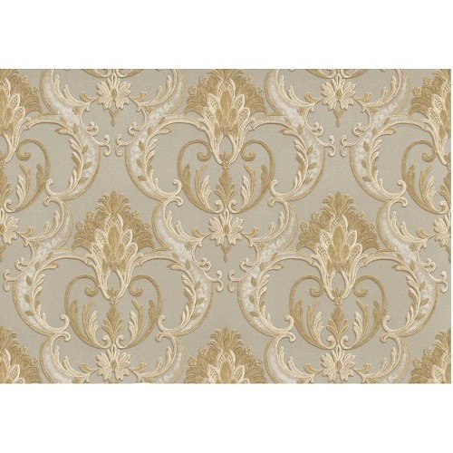 Italian Wallpaper 10m×1.06m Beige Color, Model 82001 | Balbaid Decor Company