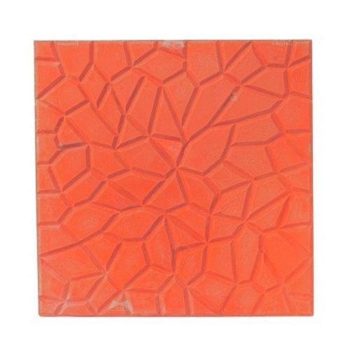 Cement Flooring Tiles 40×40×4 cm, Red Color, Spider Design | Al Wasd Industrial