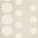 ورق حائط، لون بيج، تصميم هندسي، مقاس 10 م×0.53 م، موديل نوما