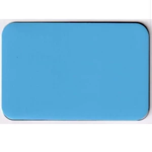 ألواح كلادينج سمك 4 ملم، لون أزرق سماوي، مقاس 1.25×5.60 متر | ACP-B6028