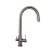 Kitchen Mixer with Filter Outlet, Matte Nickel Color, Size 40.4× 22.72 × 13  cm, 15 Bar Pressure