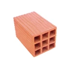 طوب احمر  مفرغ  شركة   اليمامة مقاس 30×20×20 سم وزن 9 كغم
