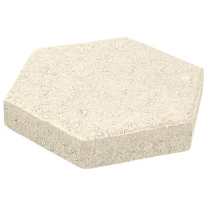 HEXAGON Interlock Pavement Flooring Tiles 198x198x60 mm, Beige | Opal United Factory For Concrete Products
