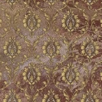 Italian classic wall Covering, size 10 m x 1.06 m, brown color, model 83617  