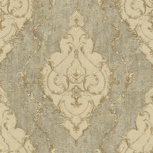 Italian Classic Wall Covering 10m x 1.06m Dark Beige, Model 82909 | Balbaid Decor Company