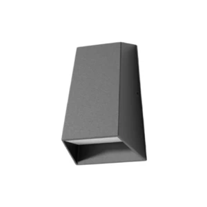 إي-ويف إنارة جدارية ليد 2X3 واط، مقاس 90x65x170 مم، لون رمادي | IWAVE