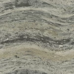 Wavy wallpaper, dark gray color, length 10 m, width 1.06 m, model 83699  