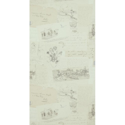 Dutch Youthful and Kids Wallpaper 10m x 0.53m Beige, Model 17200 | Balbaid Decor Company