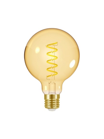 E27 Decorative LED Bulb, Medium Size 95×138 mm, 2000K, 220/240V, 4.8W, Yellow Light | 