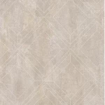 ورق جدران بلجيكي لون بيج تصميم هندسي، مقاس 10 م×0.53 م، موديل صوت الالوان