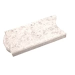 بلاط أرضيات انترلوك، أبعاد 40×20 سم، ارتفاع 5 سم، لون ابيض | الوسد الصناعية