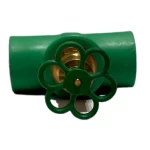 محبس  PPR محبس ظاهر كرسى بلاستيك مقاس 3/4 مم ضغط 25 بار    تي بي أف  لون  اخضر 