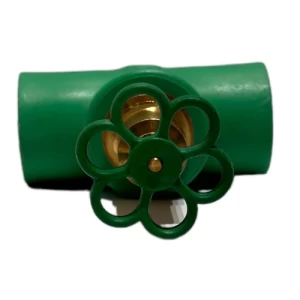 PPR Plastic Chair Visible Valve Size 3/4 mm Pressure 25 bar Green | Thermal pipes factory (TPF)