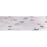 أرضيات باركيه كلاسيكية ماي فلور HDF ، ابيض، مقاس 1380×193×8 مم 