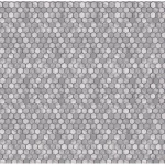 Spanish Wallpaper Gray Color Geometric Design, Size 10mx0.53 m, Model 1105-3