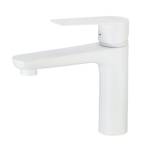 Washbasin Mixer White Color | Algafary Sanitary ware