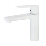 Washbasin Mixer, White Color