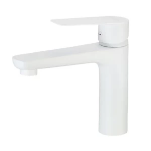 Washbasin Mixer White Color | Algafary Sanitary ware