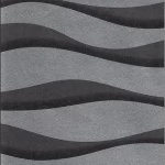 Wallpaper, Striped Design, Black and grey Color, Size 10m×53cm