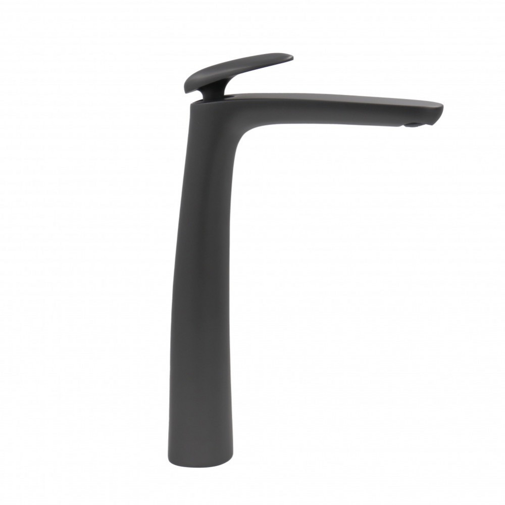 High Lima Bathroom Washbasin Mixer 32x21 cm, Grey Color | ALHashim Sanitary Tools