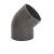 PVC Elbow Schedule 80 45° Aplaco Size 4 inch Colour Gray