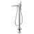 Automatic Freestanding Shower Mixer With Modern Handle, Chrome Color