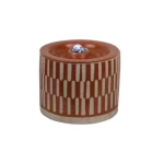 Luxury Decorative Fountain With Overhead Lighting, Brown Color, Size 18.4 × 14.3 cm, Product Number 23C6006ULED