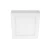 Surface Flat LED Pane Light, Aluminum Body, 6-Inch Size, 110/220V, 3000 K, 6 W