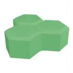 بلاط رصيف انترلوك دلتا سمك 8 سم  لون اخضر | شركة معيار