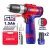 Cordless Drill  Impact Drill  18 Volt Capacity/Steel 13 mm  Emtop   