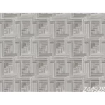 Italian Wall Decoration Dark Gray Color, Length 10m, Width 1.06m, Model Z44928