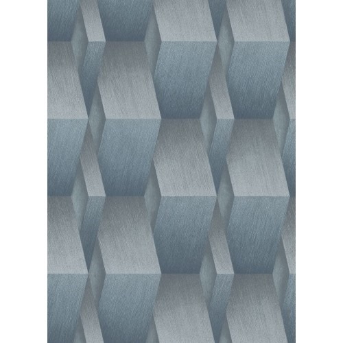 German Geometric Wallpaper 10m x 0.53m Gray, Model 10046-08 | Balbaid Decor Company