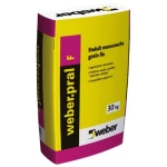 Weber Cement Exterior Paint Weberpral F   granite bleu 283 Color 25 kg Barrel