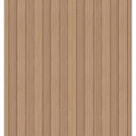 Waterproof wood alternative cladding, brown color, height 290 cm, model 15-100