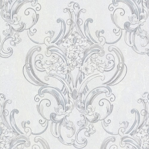 Italian Wall Covering 10m x 1.06m Light Gray, Model 83420 | Balbaid Decor Company