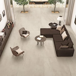 Indian Porcelain Floor Tiles 120×240 cm, Sand Color, Peltec MT | Emaar Al Watan (EMAC)