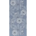 سيراميك جدران بمقاس 20×43 سم، لون انسرت ديزي ازرق | شركة المستقبل للسيراميك