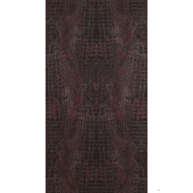 Dutch Patterned Wallpaper Size 10m x 0.53m, Dark Brown Color | Balbaid Decor Company