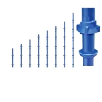 Cuplock Vertical Standards, 8.55kg Weight, 1.8m Length | JAECO