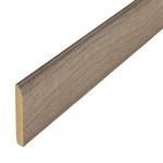 Wooden Skirting Parquet, Length 240 cm, Height 8 cm, Beige Color