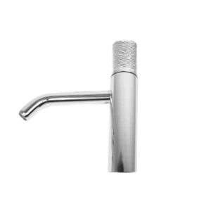 Washbasin Faucet Bathroom 23.4×15 cm Chrome Engraved Handle | Hatch Company