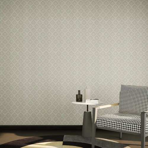 Geometric Wall Decoration 10m x 50cm Beige Color | GF62065