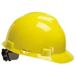  MSA V Gard safety helmet  Weight   250 gm  Yellow Color   