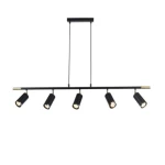 Pendant Chandelier, Size 76 cm, black 
