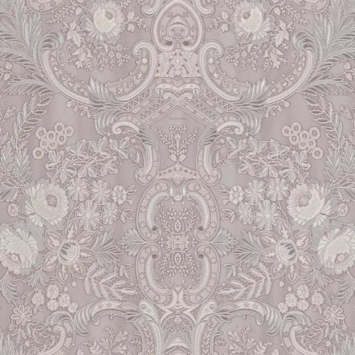 Classic Wallpaper Light Gray, 10m x 1.06m, Model 5811 | Balbaid Decor Company