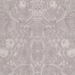 Classic Wallpaper, Light Gray Color, Length 10m, Width 1.06m, Model 5811