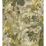 ورق جدران ايطالي مقاس 10 م×1.06 م، لون اخضر، موديل BM29043