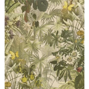 Italian Wallpaper 10m x 1.06m Green Color, Model BM29043 | Balbaid Decor Company