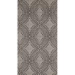 Classic wall covering gray color, length 0.53 m, width 10m, model 17422